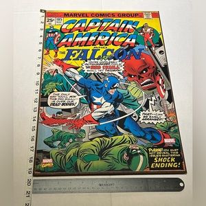 Marvel Comics Captain America hanging wall piece